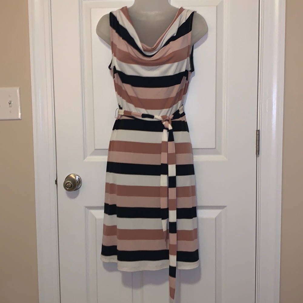 Loft medium striped dress